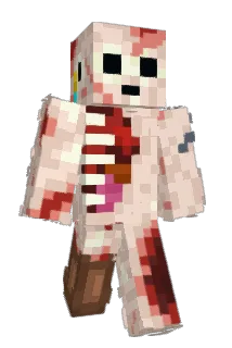 Hexawod Minecraft avatar full body