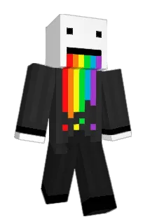 Hexmonkey Minecraft avatar full body