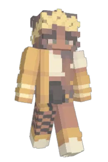 Heyitsmelani Minecraft avatar full body