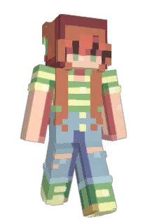 Hibayaso Minecraft avatar full body