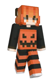 Hibiikii Minecraft avatar full body