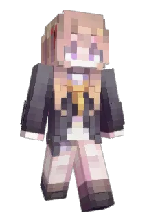 Hibikipoi Minecraft avatar full body