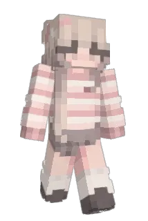 Hibridjux Minecraft avatar full body
