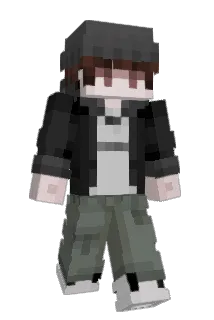 Hidd3nMask Minecraft avatar full body