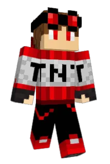 HiddenTnT Minecraft avatar full body