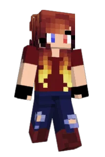 Hiddenflame262 Minecraft avatar full body