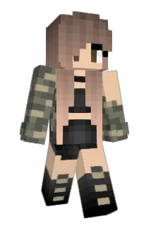 Hidegitsu Minecraft avatar full body