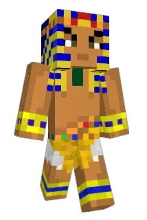 Hieroglyphen Minecraft avatar full body