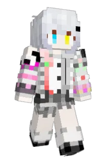Hiiragi_grass Minecraft avatar full body