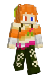HikariRen Minecraft avatar full body
