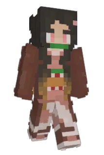 Hikono Minecraft avatar full body