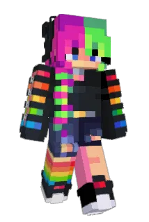 HimiBao Minecraft avatar full body
