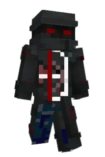 Himmbeereis Minecraft avatar full body