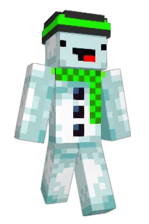 Hin_snow Minecraft avatar full body