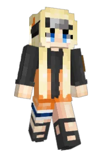 HinataHygua Minecraft avatar full body