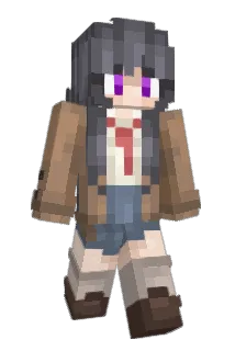 HinataSimp7 Minecraft avatar full body