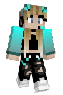 Hinata_Akatsuki Minecraft avatar full body
