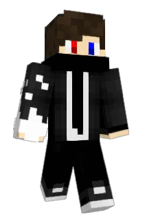 Hinderless Minecraft avatar full body