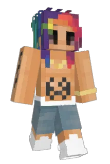 Hipfly Minecraft avatar full body