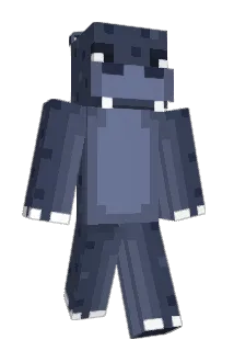 Hipopotofobia Minecraft avatar full body