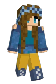 HippieBaker Minecraft avatar full body