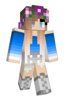 HippieWench Minecraft avatar full body