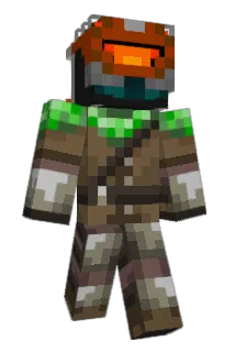 Hippomand Minecraft avatar full body