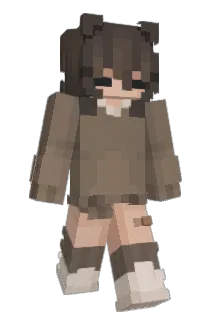 Hippopocampus Minecraft avatar full body