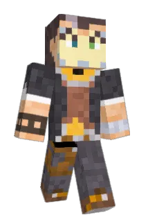 HipsterM Minecraft avatar full body
