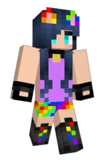 Hisaii Minecraft avatar full body