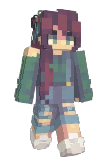 Hissra Minecraft avatar full body