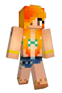 Hisume Minecraft avatar full body