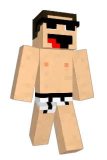HitmanA Minecraft avatar full body