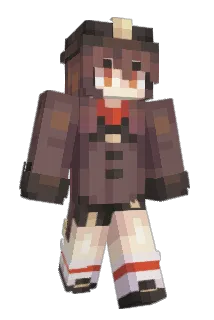 Hitokko Minecraft avatar full body
