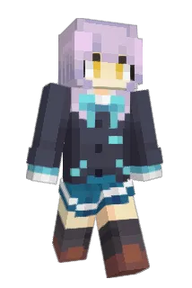 Hitomi Minecraft avatar full body