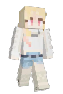 Hitsuree Minecraft avatar full body