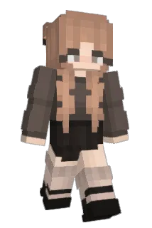 Hiukwen Minecraft avatar full body