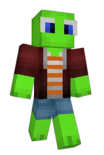 HlACKER Minecraft avatar full body