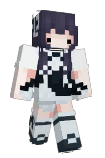 HoAquamarine Minecraft avatar full body