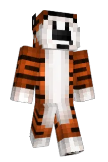 Hobbes_Master Minecraft avatar full body