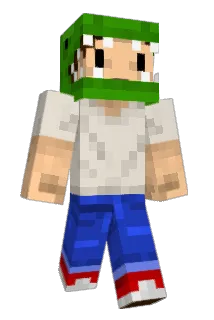 Hobobarrel Minecraft avatar full body