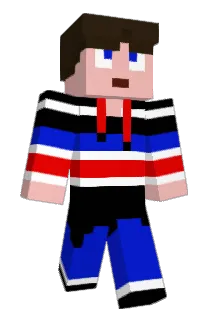 Hofstra Minecraft avatar full body