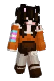 HoldeyFace Minecraft avatar full body