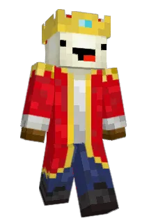 HolidayKing Minecraft avatar full body