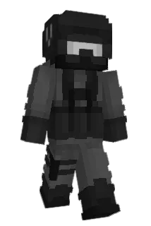 HollowNekro Minecraft avatar full body