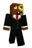 Holofoil Minecraft avatar full body
