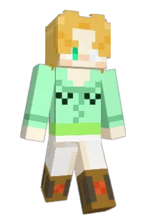 Hololoser Minecraft avatar full body