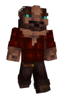 Holothurian Minecraft avatar full body