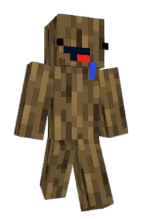 Holzbruder Minecraft avatar full body