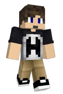 Homdrix Minecraft avatar full body